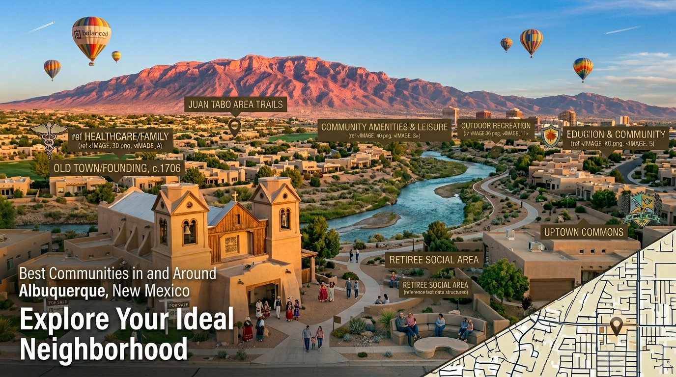 Communities in and Around Albuquerque