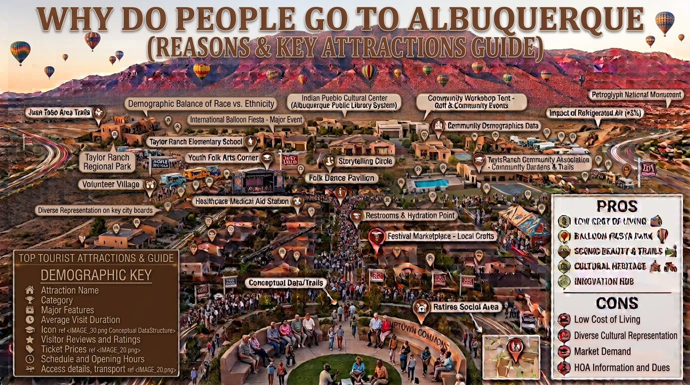 reasons why do people go to Albuquerque 2026