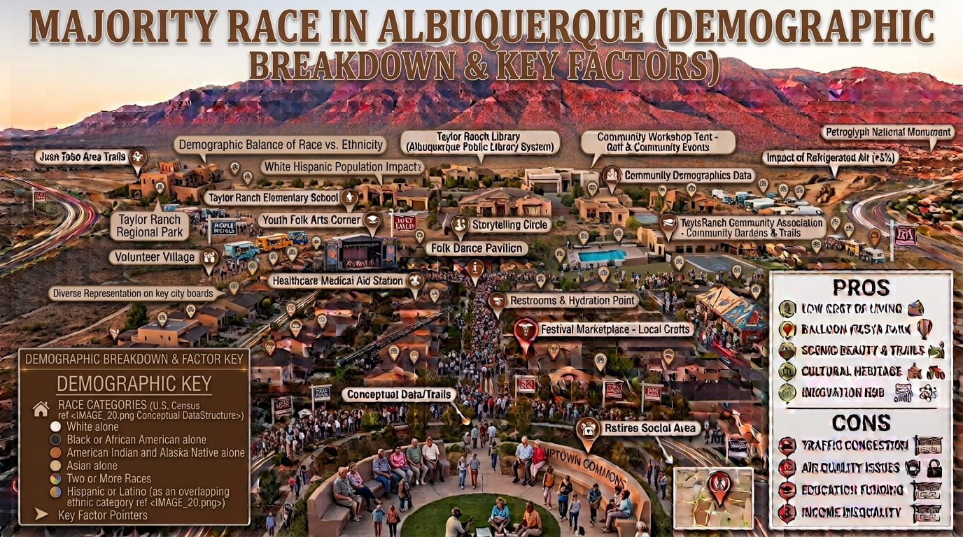 What Is the Majority Race in Albuquerque