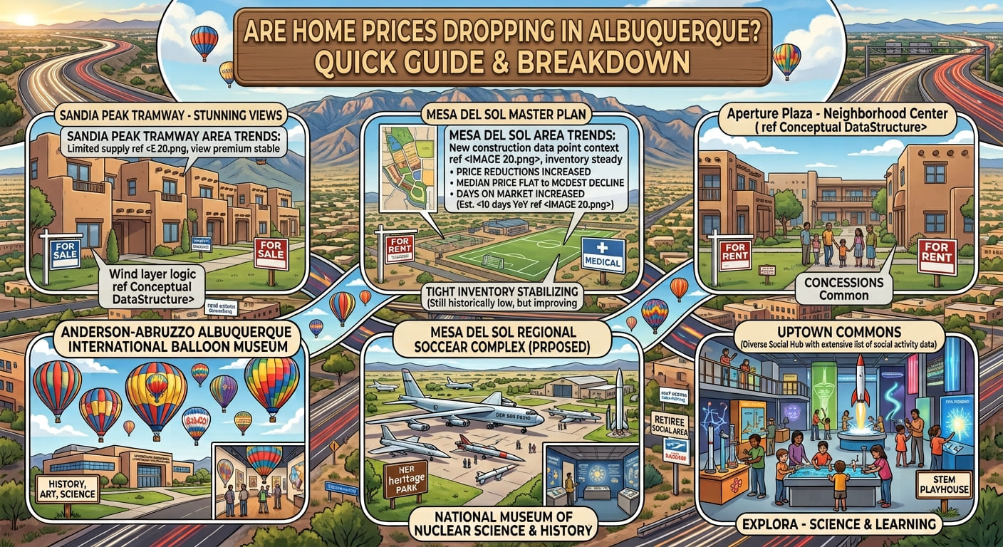 Are Home Prices Dropping in Albuquerque? What the Data Actually Shows