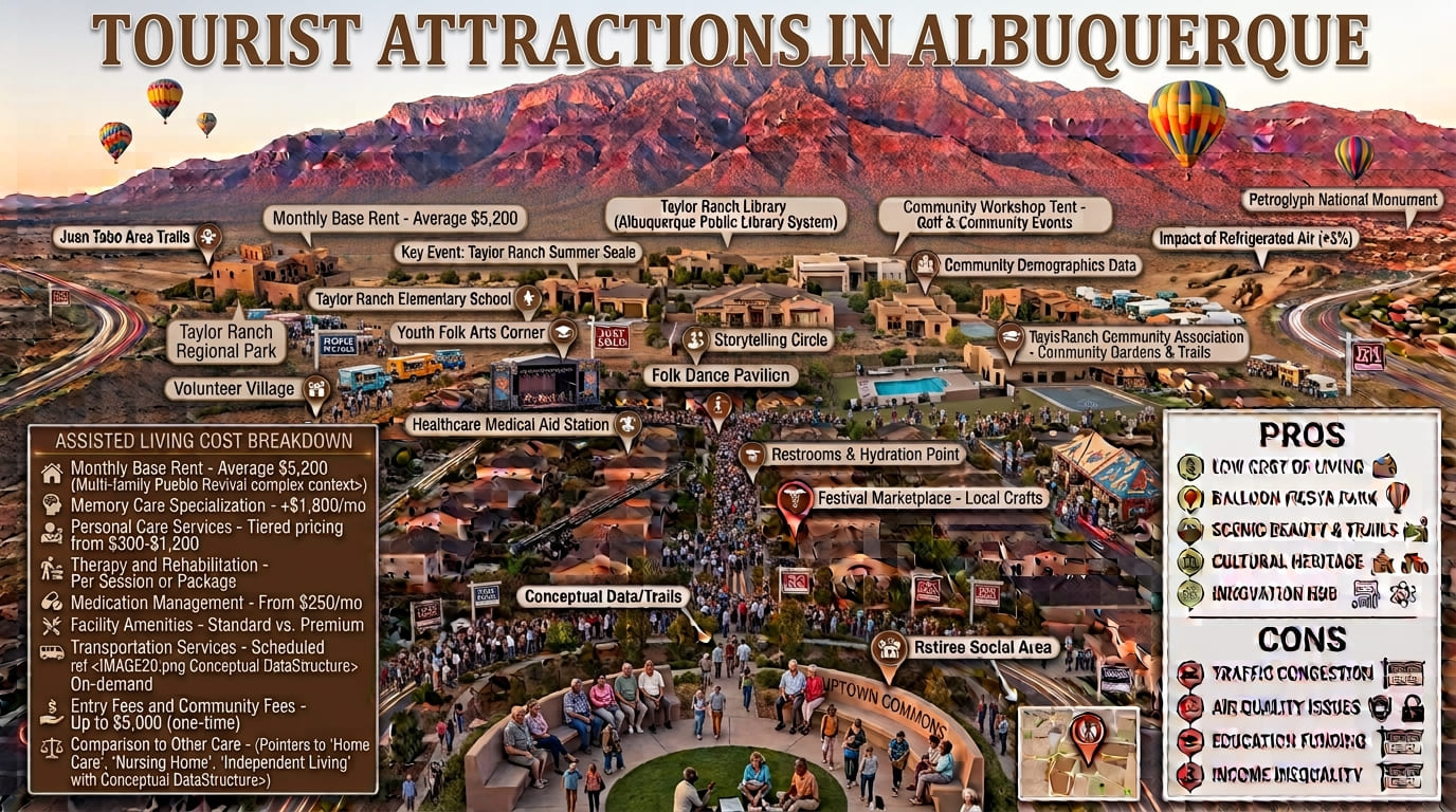 tourist attractions in Albuquerque New Mexico
