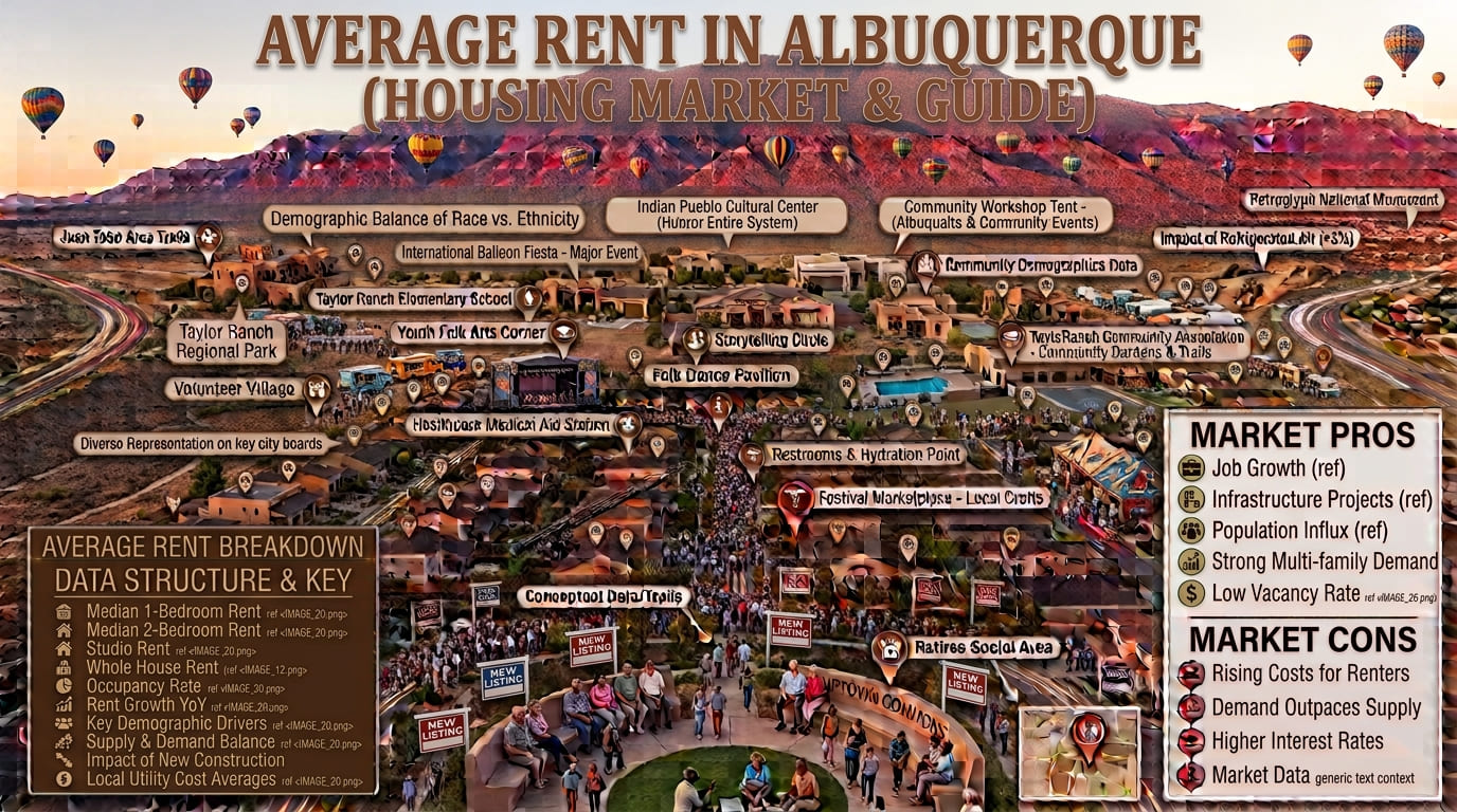 What Is the Average Rent in Albuquerque
