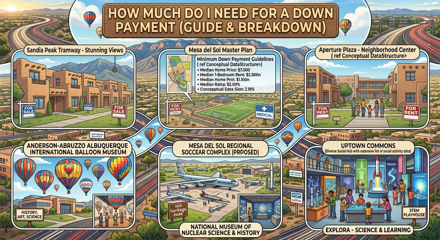 How Much Do I Need for a Down Payment on an Albuquerque Home?