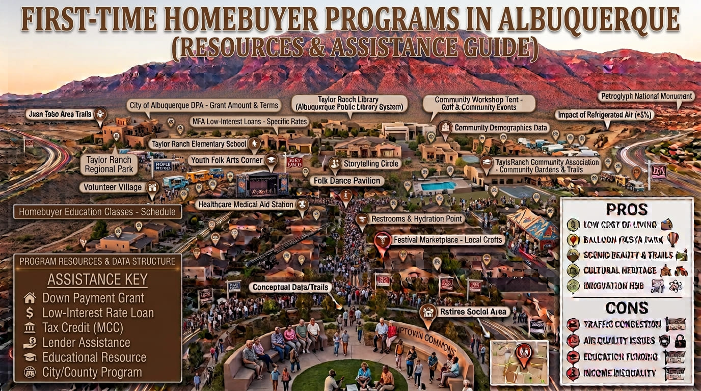 What Are the First-Time Homebuyer Programs Available in Albuquerque