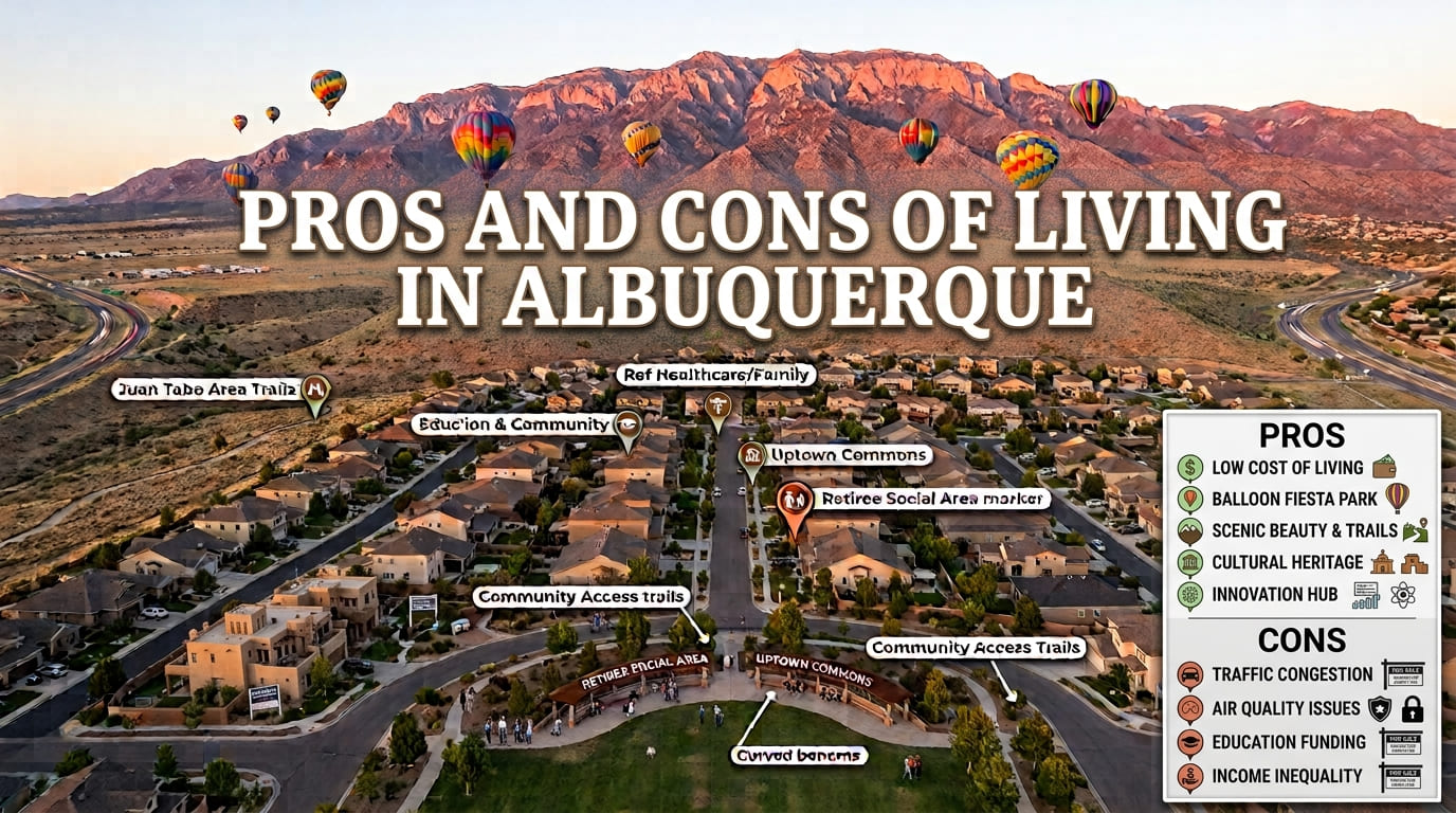 Pros and Cons of Living in Albuquerque, New Mexico